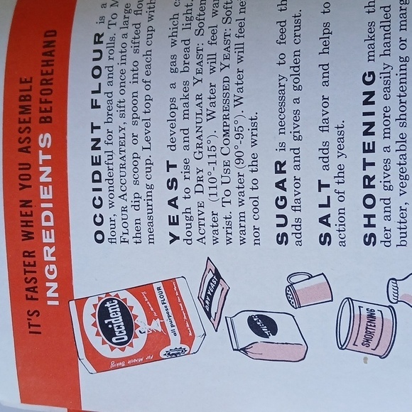 Vintage Pamphlet Bread Recipes Occident Photo-Method Cooking with Photos - Picture 6 of 9